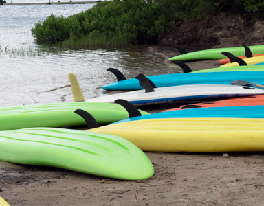 Paddle Boarding, Ontario Wellness Retreat