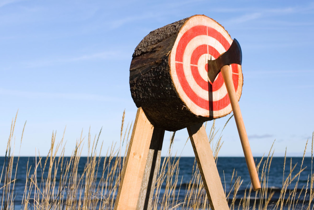 Bullseye Axe Throwing, Axe Throw Activity