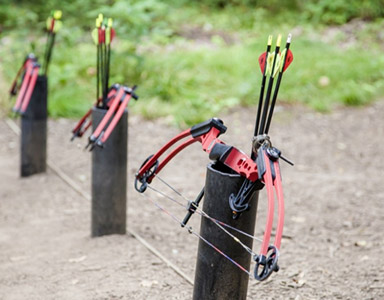Archery, Ontario Wellness Retreat Activity
